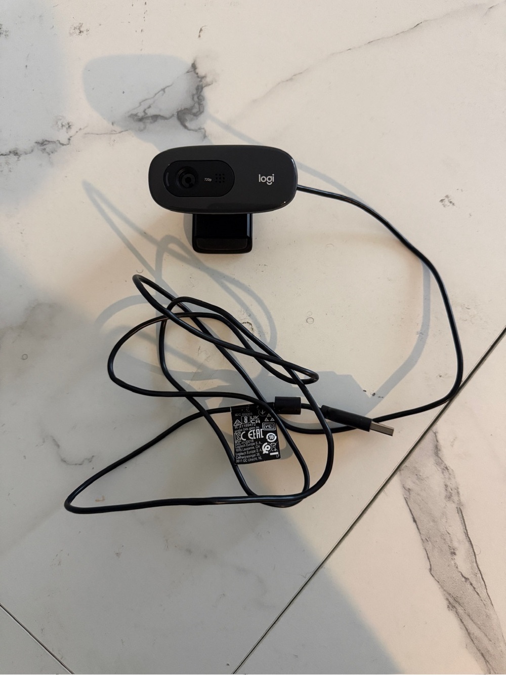 Logitech Black USB Webcam